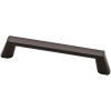 Liberty Soft Modern 5-1/16 in. (128mm) Center-to-Center Matte Black Drawer Pull