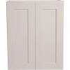 Design House Brookings Plywood Assembled Shaker 24x24x12 in. 2-Door Wall Kitchen Cabinet in White