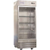 Norpole 29 in. W 23 cu. ft. Single Glass Door Reach-in Commercial Freezerless Refrigerator in Stainless Steel