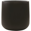 Vasesource Cube 16 in. x 16 in. Matte Black Fiberstone Square Cube Planter Vasesource Cube 16 in. x 16 in. Matte Black Fiberstone Square Cube Planter