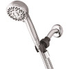 Waterpik 6-Spray Patterns with 1.8 GPM 3.5 in. Wall Mount Handheld Shower Head in Chrome