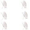 5/6 in. 75-Watt Equivalent Soft White Dimmable Integrated LED Retrofit White Recessed Light Trim Downlight (6-Pack)