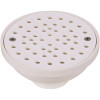 OATEY Round White PVC Area Floor Drain with Screw-In Drain Cover