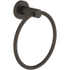 Symmons Dia Wall-Mounted Hand Towel Ring in Matte Black Symmons Dia Wall-Mounted Hand Towel Ring in Matte Black