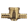 Apollo 1/2 in. Brass PEX-B Barb x PEX-B Barb x Female Pipe Thread Drop-Ear Tee