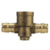 Apollo 1/2 in. Brass PEX-A Barb x Brass PEX-A Barb x Female Pipe Thread Drop-Ear Tee