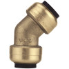 Tectite 1/2 in. Brass Push-To-Connect 45-Degree Elbow