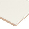 MSI White Glossy Bullnose 4 in. x 12 in. Glossy Ceramic Wall Tile (10 lin. ft. / case)