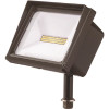 Lithonia Lighting Contractor Select QTE Series 24-Watt Bronze Knukle Mount Integrated LED Outdoor Flood Light