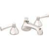 Symmons Canterbury 8 in. Widespread 2-Handle Low Flow Bathroom Faucet with Drain Assembly in Chrome