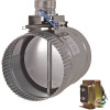 Suncourt 6 in. Motorized Adjustable Damper, Closed