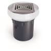 Zurn 5 in. ABS Slab on Grade Drain with Stainless Steel Strainer and 4 in. Outlet