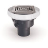 Zurn 5 in. ABS Slab on Grade Drain with Stainless Steel Strainer and 3 in. x 4 in. Outlet