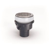 Zurn 6 in. Round Slab on Grade Slab with Stainless Steel Strainer and ABS Body Floor Drain