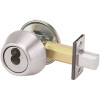 Yale Commercial Locks and Hardware D Series Satin Chrome Deadbolt Cylinder by Thumbturn SFIC Cylinder Prep Less Cylinder