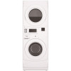 Whirlpool White Commercial Laundry Center with 3.1 cu. ft. Washer and 6.7 cu. ft. 240-Volt Electric Vented Dryer