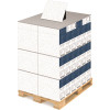 TopTile Mineral Fiber 2 ft. x 2 ft. Lay-In Tegular Ceiling Tile 15 in./16 in. White Spray Ceiling Tile (1-Pallet) TopTile Mineral Fiber 2 ft. x 2 ft. Lay-In Tegular Ceiling Tile 15 in./16 in. White Spray Ceiling Tile (1-Pallet)