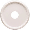 Hampton Bay 16 in. White Beaded Ceiling Medallion