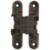 SOSS 3/4 in. x 3-3/4 in. Oil Rubbed Bronze Lacquered Invisible Hinge