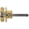 SOSS 2 in. Satin Brass T Wood or Steel Invisible Closer