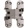 SOSS 1-1/8 in. x 4-5/8 in. Bright Stainless Steel Invisible Hinge