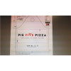 PIE FIVE White Reusable Custom Grocery Bag with Handle