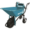 Makita 18-Volt X2 LXT Lithium-Ion Brushless Cordless Power-Assisted Wheelbarrow (Tool-Only) with Steel Bucket