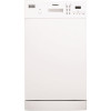 Danby 18 in. Front Control White Dishwasher with Stainless Steel Tub, 52 DB