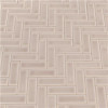 MSI Portico Pearl Herringbone 12.88 in. x 13 in. Glossy Ceramic Stone Look Wall Tile (9.9 sq. ft./Case)