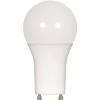 SATCO|Satco 60-Watt Equivalent A19 Bi Pin GU24 Base Dimmable and Enclosed Rated LED Light Bulb in