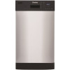 Danby 18 in. Front Control Stainless Steel Dishwasher with Stainless Steel Tub, 52 DB