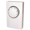 KING Line Voltage Double Pole Mechanical Bi-Metal Thermostat in White