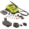 RYOBI ONE+ 18V Lithium-Ion Cordless Rotary Tool Kit with 1.5 Ah Battery and 18V Charger