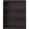 Hirsh 42 in. H Metal Black 3-Shelf Standard Bookcase Hirsh 42 in. H Metal Black 3-Shelf Standard Bookcase