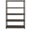 Iron Horse Gray 5-Tier Boltless Steel Garage Storage Shelving Unit ( 48 in. W x 72 in. H x 24 in. D )