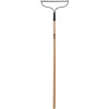 Anvil 51 in. Wood Handle Steel 14-Tine Bow Rake