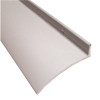 Pemko 7 in. x 38 in. Clear Anodized Aluminum Door Top Weatherstrip