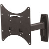 Continuus Swing Arm Tilt and Pivot Wall Mount for 22 in. to 49 in., 55 lbs. Max in Black