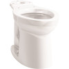 KOHLER Kingston Elongated Toilet Bowl Only in White KOHLER Kingston Elongated Toilet Bowl Only in White