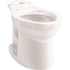 KOHLER Kingston 29.875 in. D x 16 in. W x 14.5 in. H Elongated Toilet Bowl Only in White