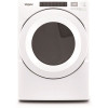 Whirlpool 7.4 cu. ft. 240 Volt Stackable White Electric Ventless Dryer with Intuitive Touch Controls, ENERGY STAR