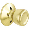 Defiant Waterbury Polished Brass Dummy Door Knob