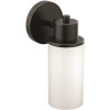 MOEN Iso 1-Light Matte Black Vanity Light