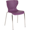 Carnegy Avenue Purple Plastic Office/Desk Chair Carnegy Avenue Purple Plastic Office/Desk Chair