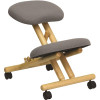 Flash Furniture 26 in. Gray Kneeling Office Chair Flash Furniture 26 in. Gray Kneeling Office Chair