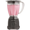 Proctor Silex 8-Speed Space-Saving Black Blender with Plastic Jar