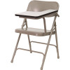 Carnegy Avenue Beige Steel Left Arm Folding Chair
