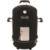 Dyna-Glo Compact 19 in. Dia Charcoal Smoker in High Gloss Black