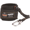 Ergodyne 3 lbs. Black Pull-On Wrist with Carabiner Tool Lanyard Ergodyne 3 lbs. Black Pull-On Wrist with Carabiner Tool Lanyard