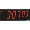 Pyramid Time Systems 4 in. Red LED Numeral Hour/Minute/Second Digital Wall Clock